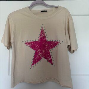 Cropped Western T Shirt